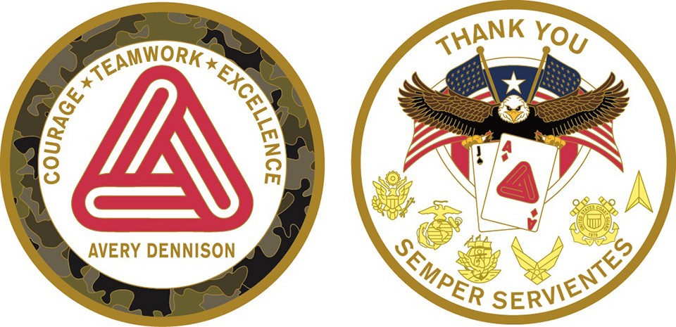 Avery Dennison Challenge Coin