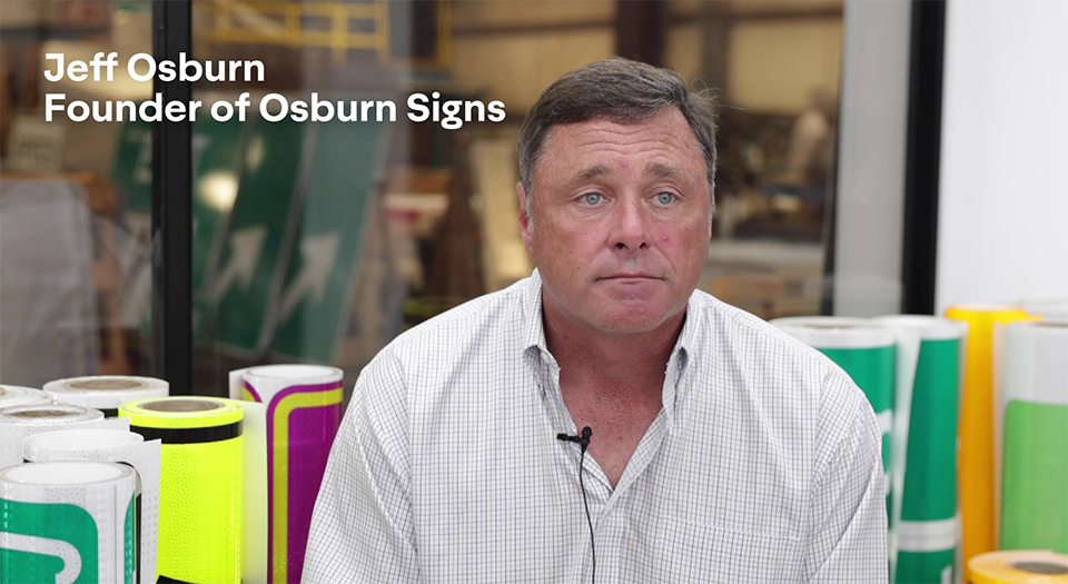 Jeff Osburn, Founder of Osburn Signs
